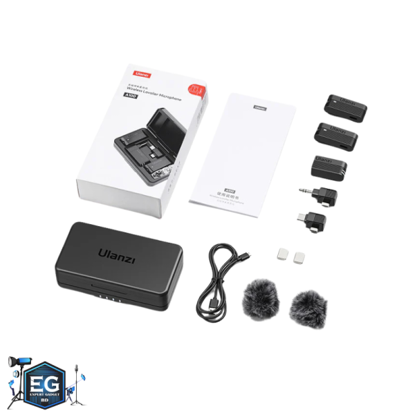 Ulanzi A100 Wireless Lavalier Microphone - Image 4