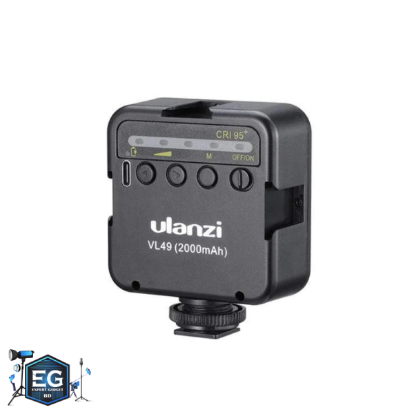 Ulanzi VL49 Rechargeable Mini LED Light - Image 3