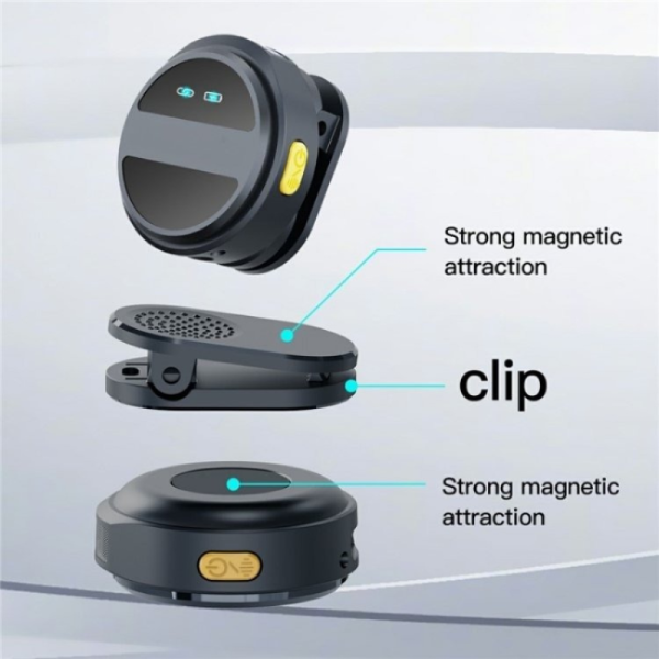 SX21 Magnetic Mini Dual Wireless Microphone - Image 4